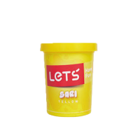Lets Oyun Hamuru Tek Renk 150 GR Sarı L8340-1