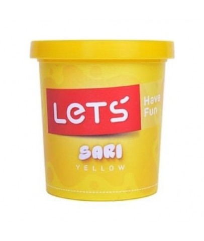 Lets Oyun Hamuru Tek Renk Sarı 115 GR L8440-1