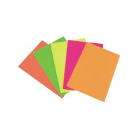 Lino Elişi Kağıdı Fosforlu 5 Renk 10 LU 20x30 CM PP-016