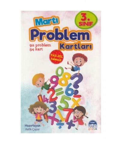 Martı 3. Sınıf Problem Kartları Yaz Sil