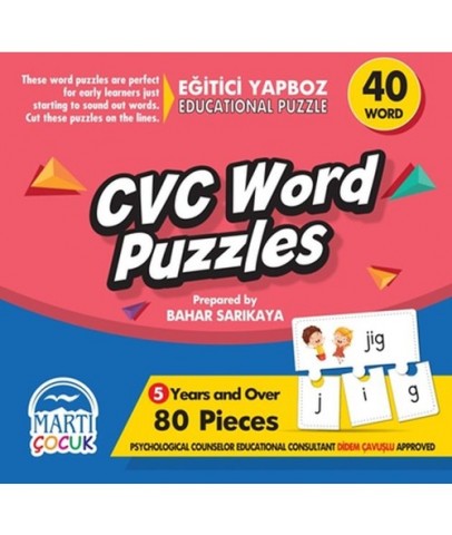 Martı Eğitici Yapboz Cvc World Puzzles +5