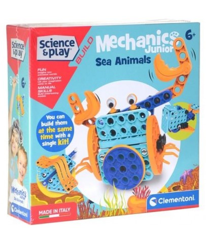 Clementoni Mechanics Junior Deniz Hayvanları 75059