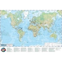Mep Dünya Haritası 35X50