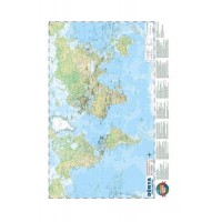 Mep Dünya Siyasi-Fiziki Haritası 50x70