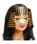 Mısırlı Maskesi Lastik Aparatlı Firavun Maskesi 21x23 cm