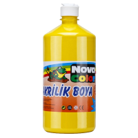 Nova Color Akrilik Boya 1 KG Sarı NC-221
