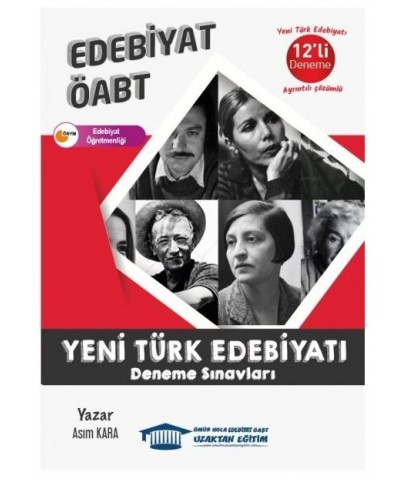Ömür Güner 2021 ÖABT Türk Dili Edebiyatı Yeni Türk Edebiyatı 12 Deneme - Asım Kara Ömür Hoca Uzaktan Eğitim