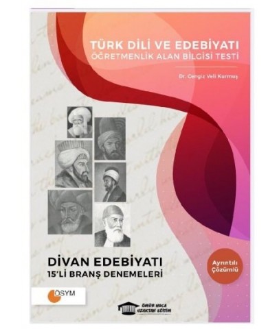Ömür Güner 2021 ÖABT Türk Dili ve Edebiyatı Divan Edebiyatı 15 Deneme Çözümlü Ömür Hoca Uzaktan Eğitim