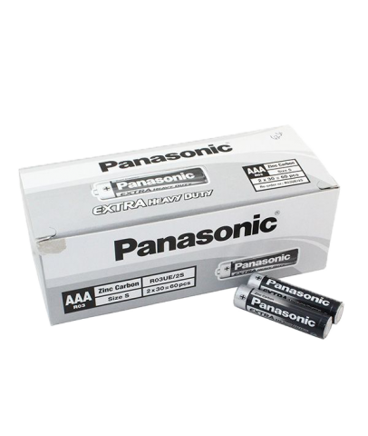Panasonic Çinko Karbon İnce Kalem Pil (AAA) R03UE/2S