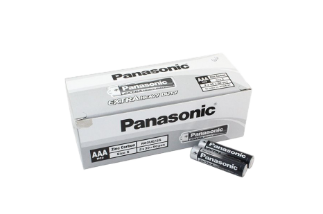 Panasonic Çinko Karbon İnce Kalem Pil (AAA) R03UE/2S