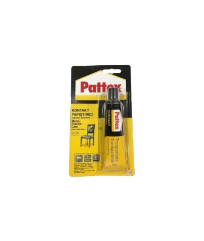 Pattex Contact Metal Plastik Cam Yapıştırıcı Şeffaf 50 GR 1419320