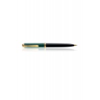 Pelikan Tükenmez Kalem 14 Ayar Altın Kaplama Yeşil-Siyah K300