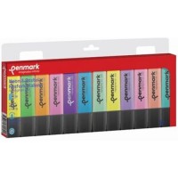 Penmark Fosforlu Kalem 12 Li Karışık Renk 6 Pastel+ 6 Neon