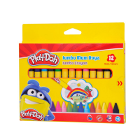 Play-Doh Mum Pastel Boya Crayon Yuvarlak 12 Renk PLAY-CR005