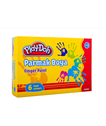 Play-Doh Parmak Boyası 30 ML 6 Renk PLAY-PR001