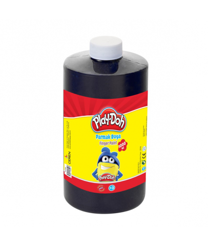 Play-Doh Parmak Boyası Tüp 1000 ML Siyah PLAY-PR025