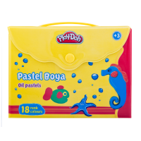 Play-Doh Pastel Boya Çantalı 18 Renk PLAY-PA006
