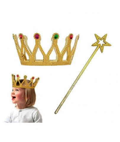 Prenses Tacı Seti Çocuk Boy