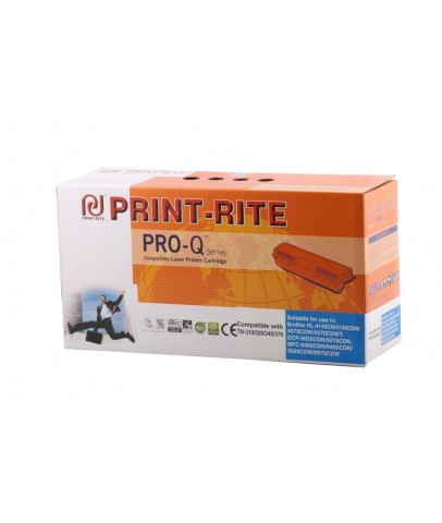 Print-Rite Brother Tn-340C Mavi Muadil Toner HL-4150-4570 DCP-9055 MFC-9460-9970