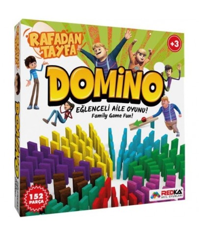 Redka Rafadan Tayfa Domino Rd5450 Akıl, Zeka ve Strateji Oyunu, Kutu Oyunu