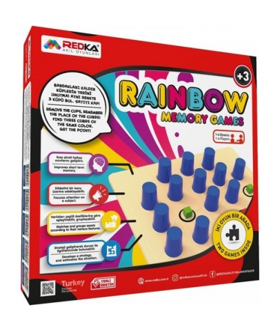 Redka Rainbow Rd5440 Akıl, Zeka ve Strateji Oyunu, Kutu Oyunu