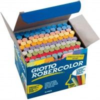 Robercolor Tebeşir Yuvarlak Tozsuz 100 LÜ Karışık Renk 539000