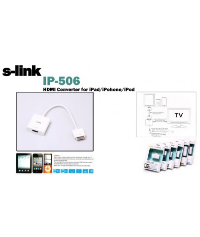 S-link IP-506 ipod-iphone-ipad Hdmı Konnektör