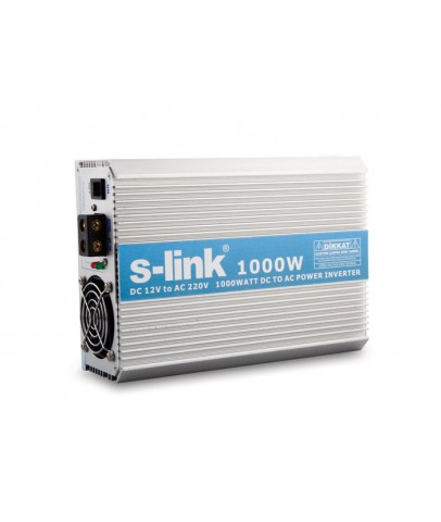 S-link SL-1000W 1000W DC12V-AC230V İnverter
