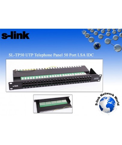S-link SL-TP50 50 Li Utp Portlu Telefon Paneli