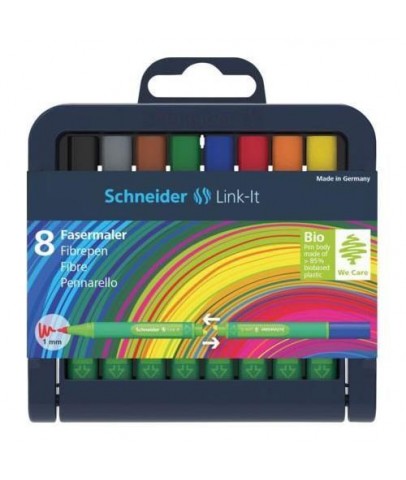 Schneider Fiber Uçlu Kalem Lınk-It 1.0 MM 4 LÜ Set
