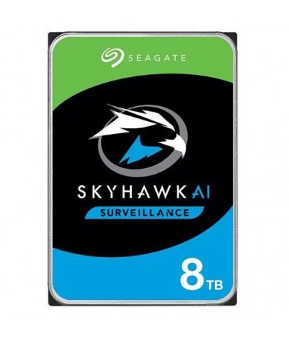 Seagate ST8000VE001 8TB Skyhawk  256MB 3.5” SATA 3 7200Rpm 7-24 Güvenlik (Resmi Distiribitör Ürünü)