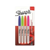 Sharpie Markör Permanent Fine Canlı Renkler 4 LÜ 2065403
