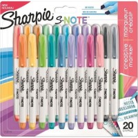 Sharpie Fosforlu Kalem Snote Çok İşlevli Karışık 20 Li Bls