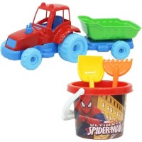Spiderman Traktör Plaj Set 03514