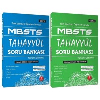 Tahayyül 2021 MBSTS Soru Bankası Çözümlü Set - Mustafa Çoban, Adem Çoban Tahayyül Yayınları