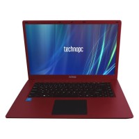 Technopc TI15N33 N3350E 4GB RAM 128GB +240GB SSD Freedos Kırmızı 15.6" Notebook