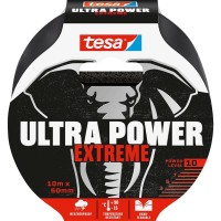 Tesa Ultimate Power Extra Güçlü Duct Tamir Bandı Siyah 10m x 50mm