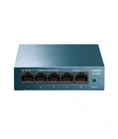 Tp-Link LS105G 5 Port 10-100-1000 Mbps Switch Metal Kasa