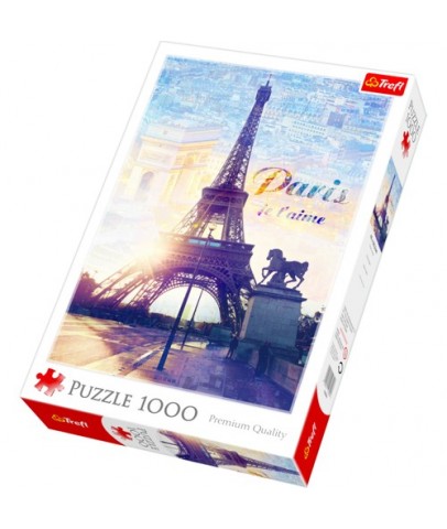 Trefl Puzzle 1000 Parça Parıs At Dawn (68x48 Cm) 10394
