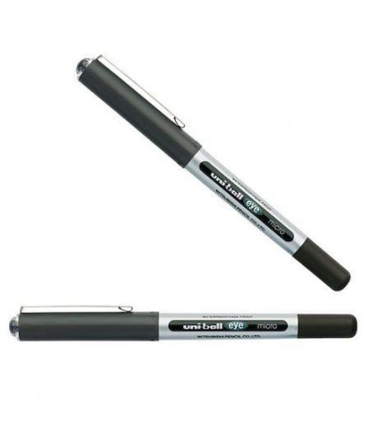 Uni-Ball Roller Kalem 10 Eye Broad Jel Bilye Uç İmza Kalemi 1.0 MM Siyah UB-150
