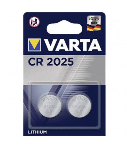 Varta Lityum Düğme Pil 3 V 2 Li Blister CR 2025
