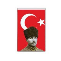 Vatan Atatürklü Bayrak 50x75