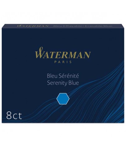 Waterman Dolma Kalem Kartuşu 8 Lİ Mavi S0110860