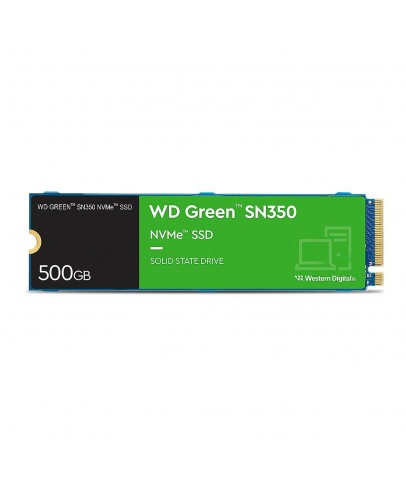 Wd 500Gb Green SN350 WDS500G2G0C PCIe Gen3 x4 Okuma 2400MB – Yazma 1500MB M.2 SSD