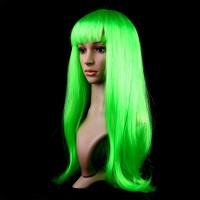 Yeşil Peruk Saç