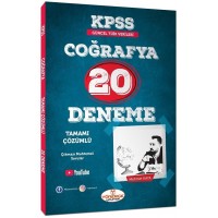 Yönerge 2021 KPSS Coğrafya 20 Deneme Çözümlü - Mehmet Kaya Yönerge Yayınları